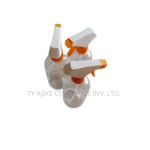 Empty Bottle With Spray Cover, 500ml, 3 Pc's