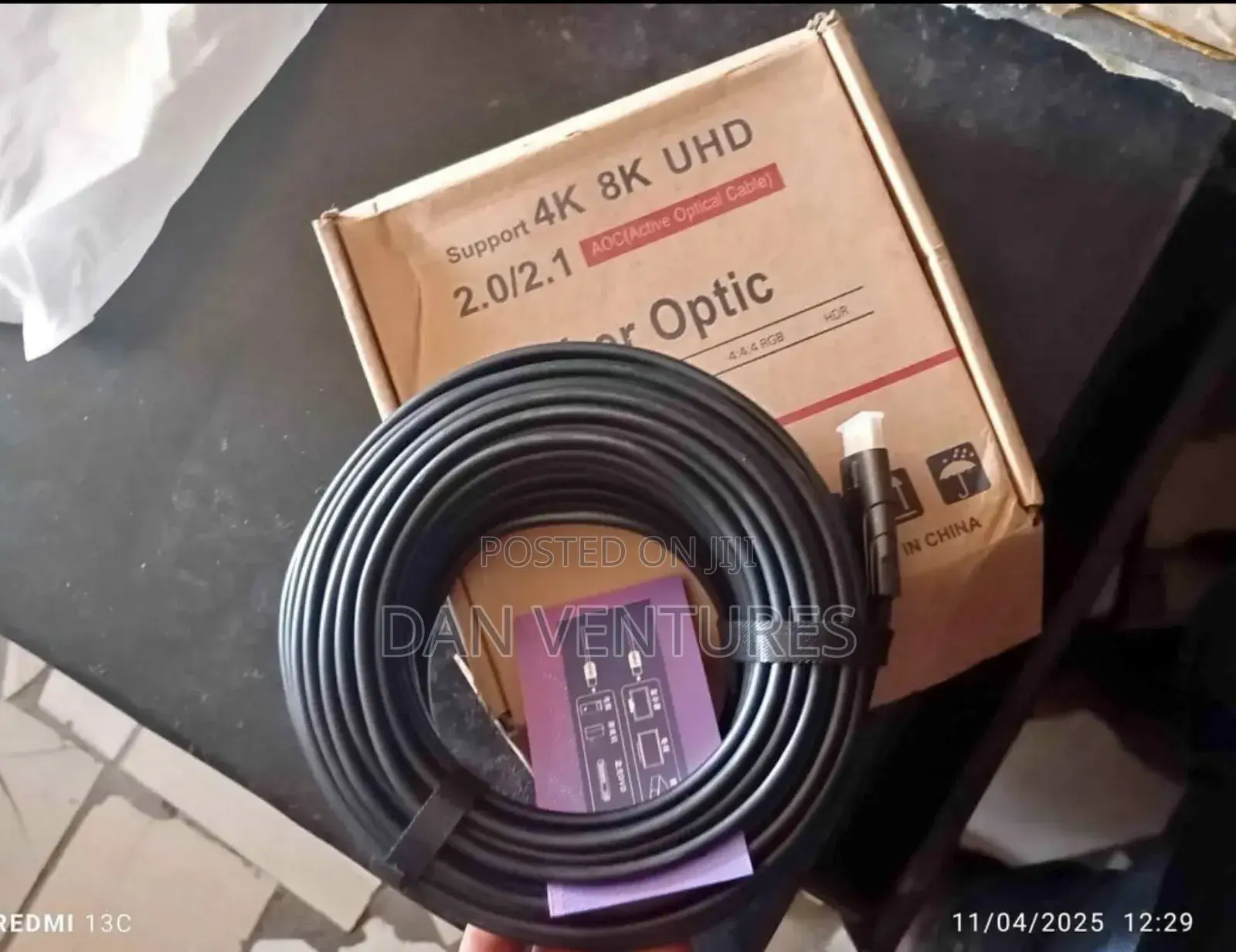 Hdmi Cable Wire Fibre Original.20mter