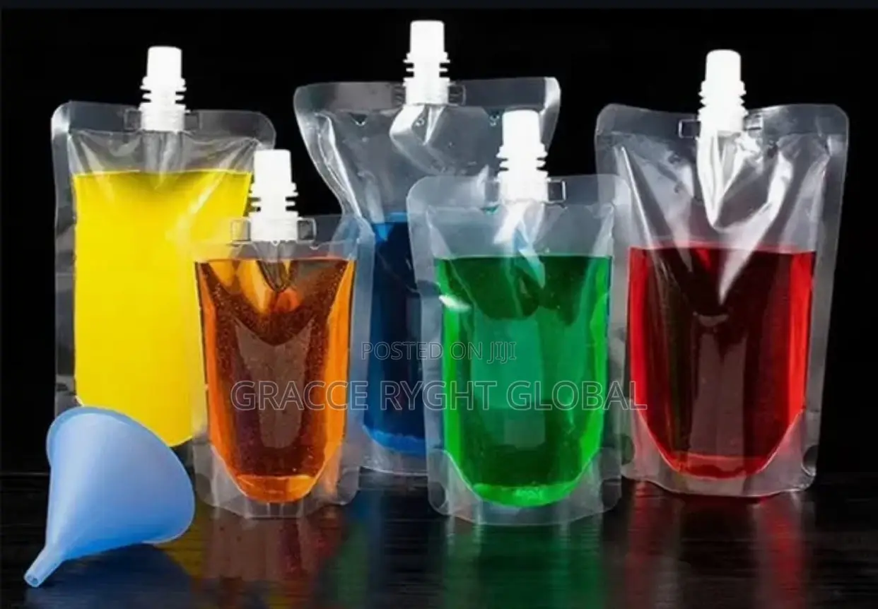 Sprout Drink /Liquid Pouch With Screw Cap