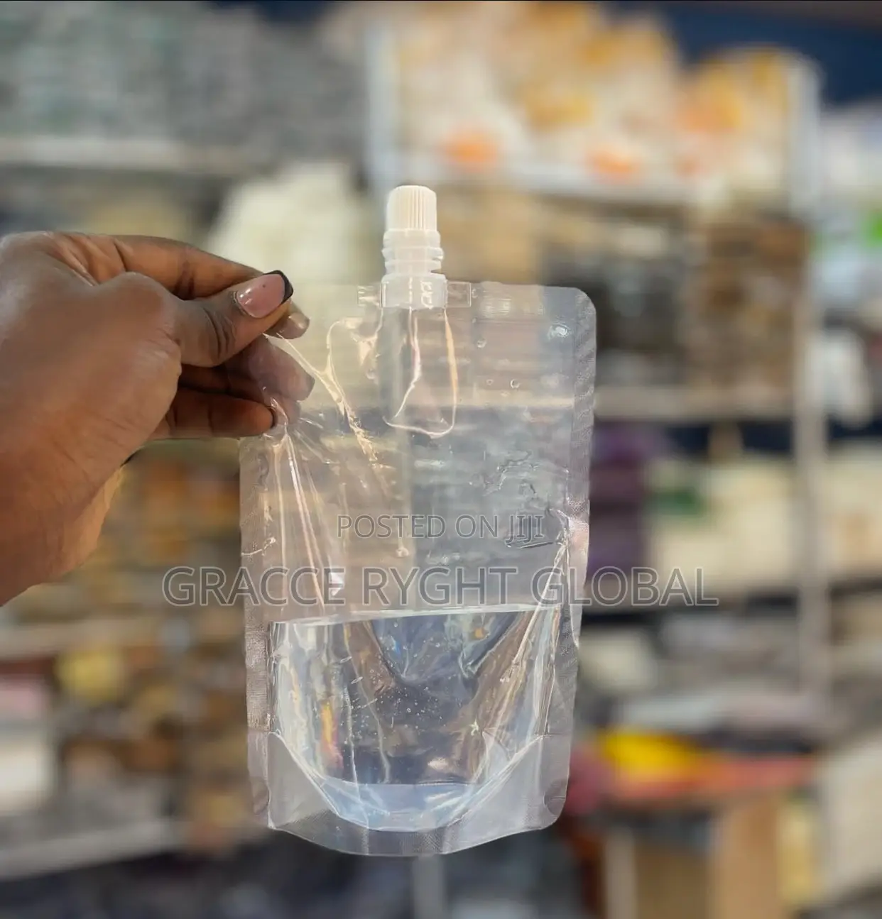 Sprout Drink /Liquid Pouch With Screw Cap