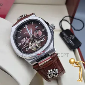 Presidential Patek Phillip Leather Wrist Watch