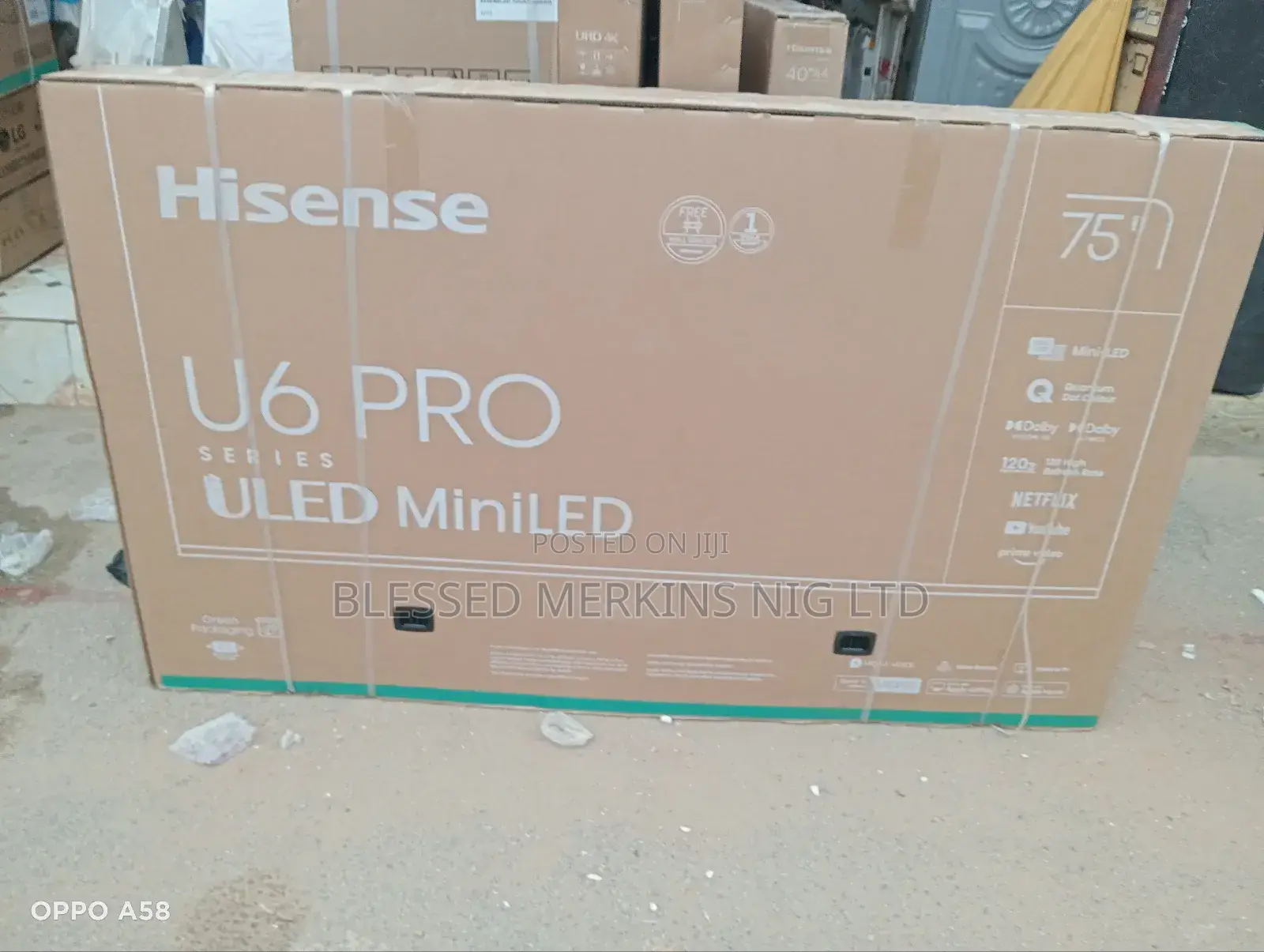 Hisense Uled 75" U6 Pro