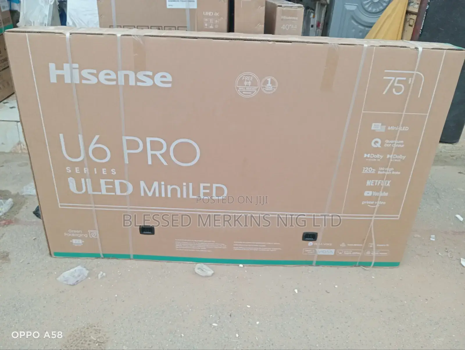 Hisense Uled 75" U6 Pro