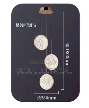 Nordic Modern Led Pendant Light Gold