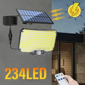 Super Bright 234 Led Solar Light With Infrared Sensor