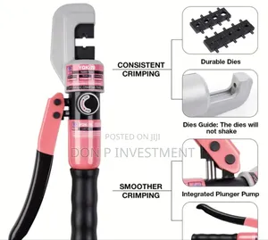 Unic Hydraulic Cable Lug Crimping Tools - 4-120mm