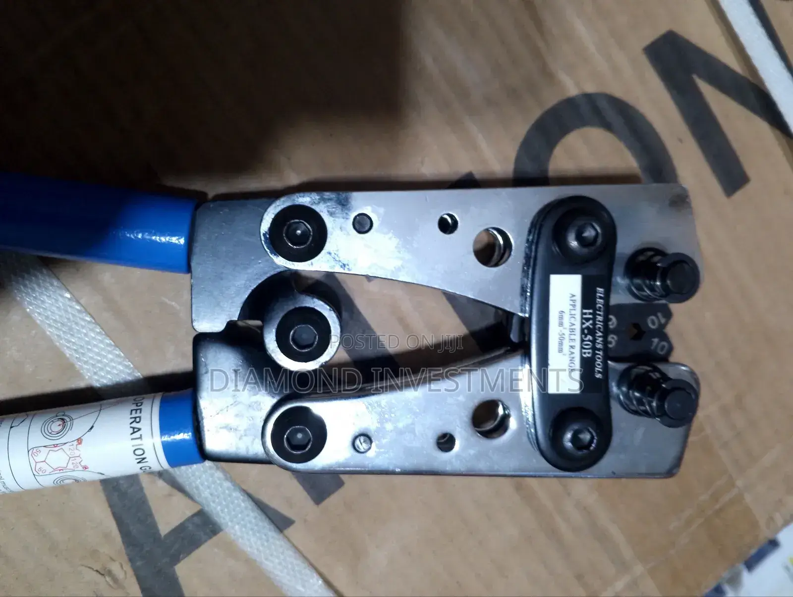 Hand Crimping Tools From 6m to 50mm