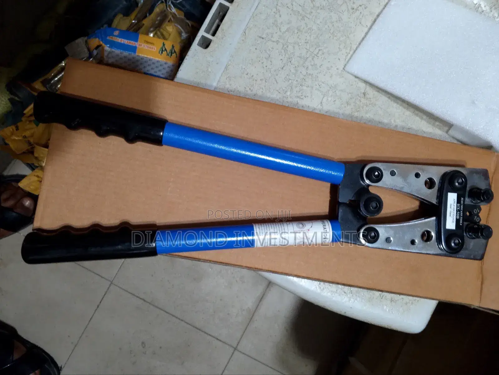 Crimping Tools From 6m to 50mm