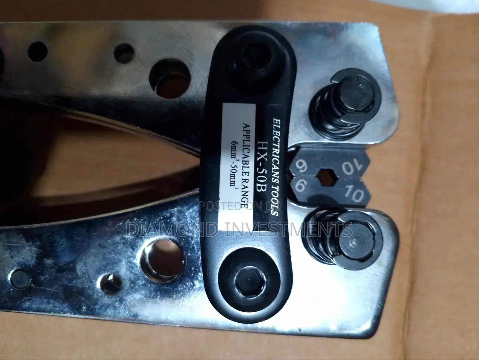 Crimping Tools From 6m to 50mm