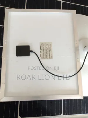Solar Rechargeable Fan With Panel 16inches