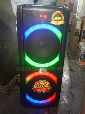 Professional Exlg Party Box Speaker With Wireless Model S8