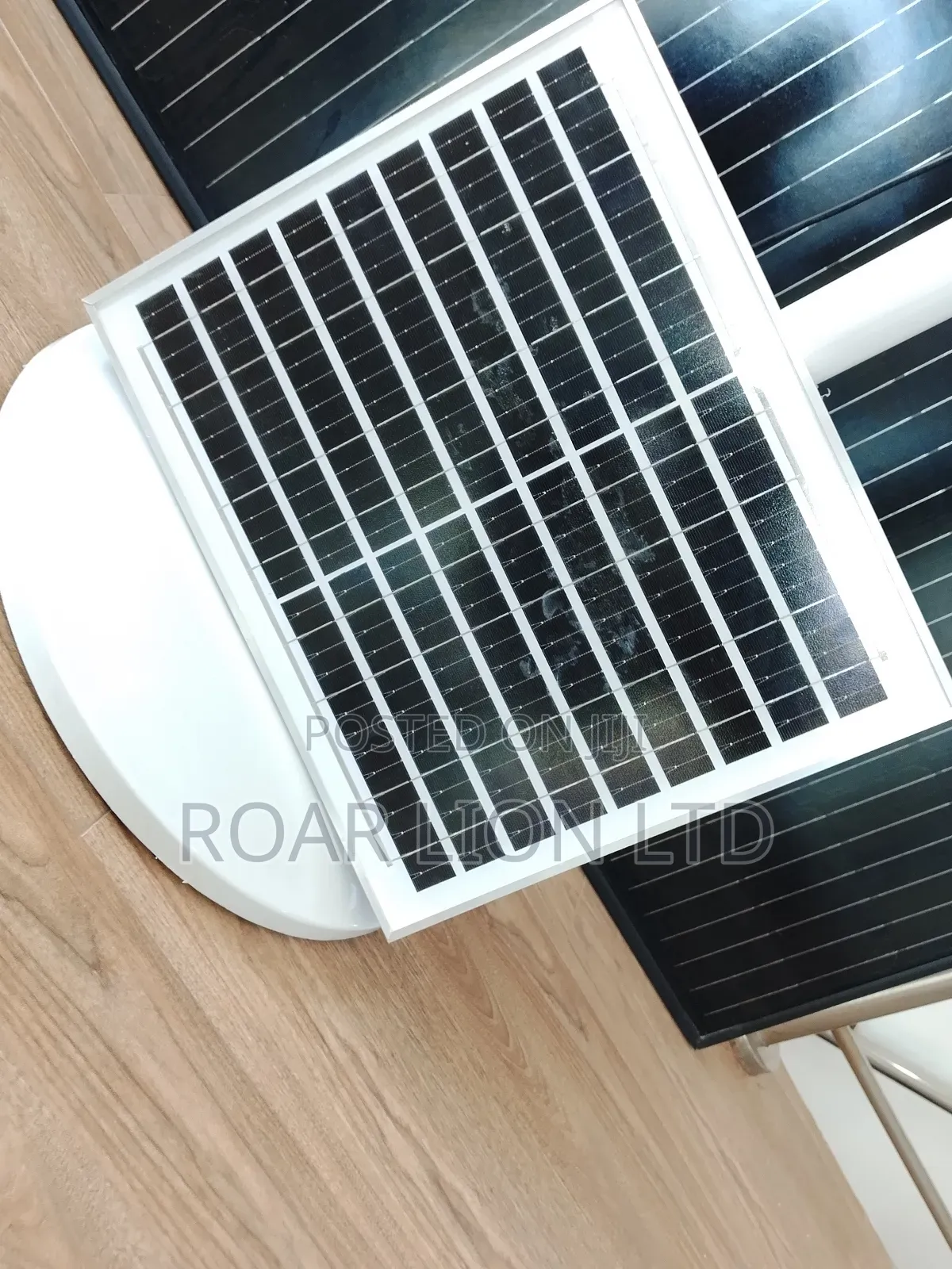Solar Rechargeable Fan With Panel 16inches