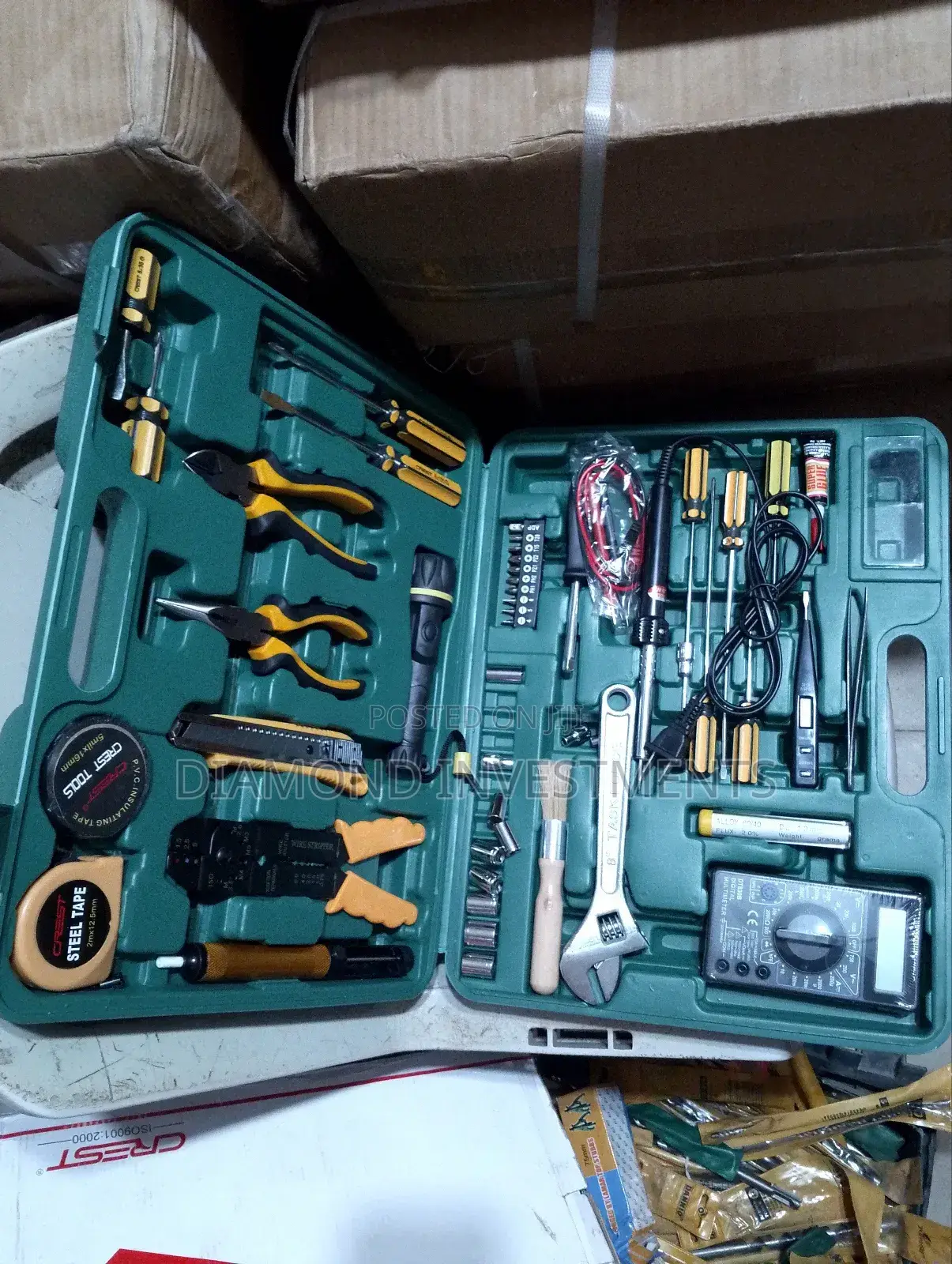 Electrical Tools Box Set 50pcs