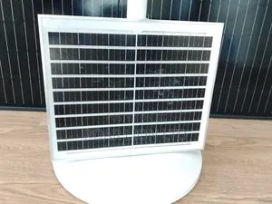 Solar Rechargeable Fan With Panel 16inches