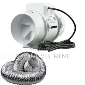 Unic Mix Flow Duct Exhaust Fan 5.5 Meter Air Duct Hose -150m