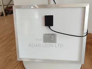 Solar Rechargeable Fan With Panel 16inches
