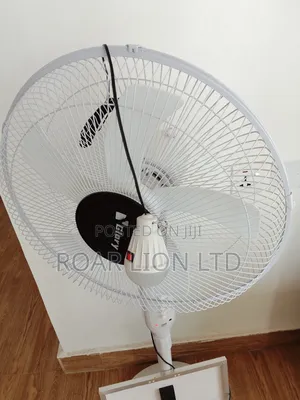 Solar Rechargeable Fan With Panel 16inches