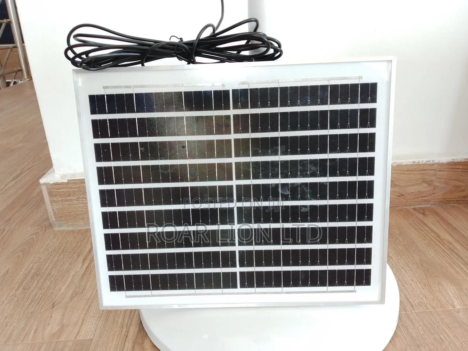 Solar Rechargeable Fan With Panel 16inches