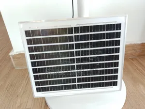 Solar Rechargeable Fan With Panel 16inches