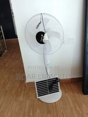 Solar Rechargeable Fan 16inches