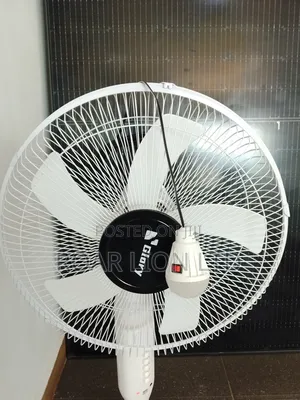Solar Rechargeable Fan With Panel 16inches