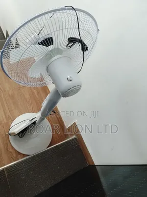 Solar Rechargeable Fan With Panel 16inches