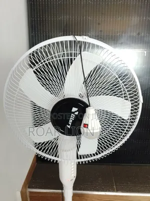 Solar Rechargeable Fan With Panel 16inches