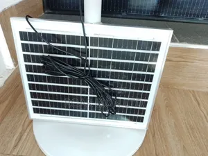 Solar Rechargeable Fan With Panel 16inches
