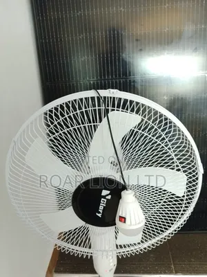16inches Solar Rechargeable Fan With Panel