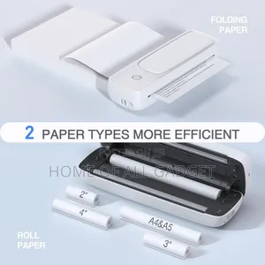 Portable Thermal Rechargeable Printer. Tattoo Printing.