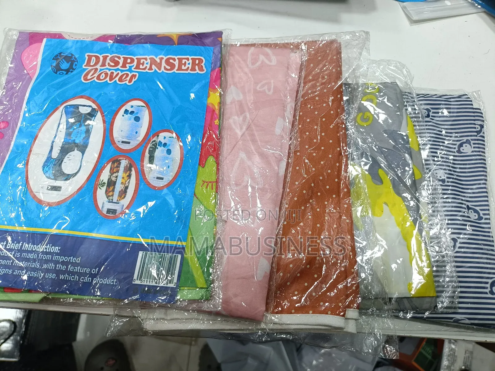Water Dispenser Bottle Cover- Multicolor