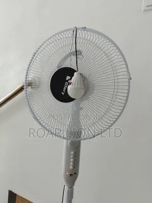 16inches Solar Rechargeable Fan With Panel