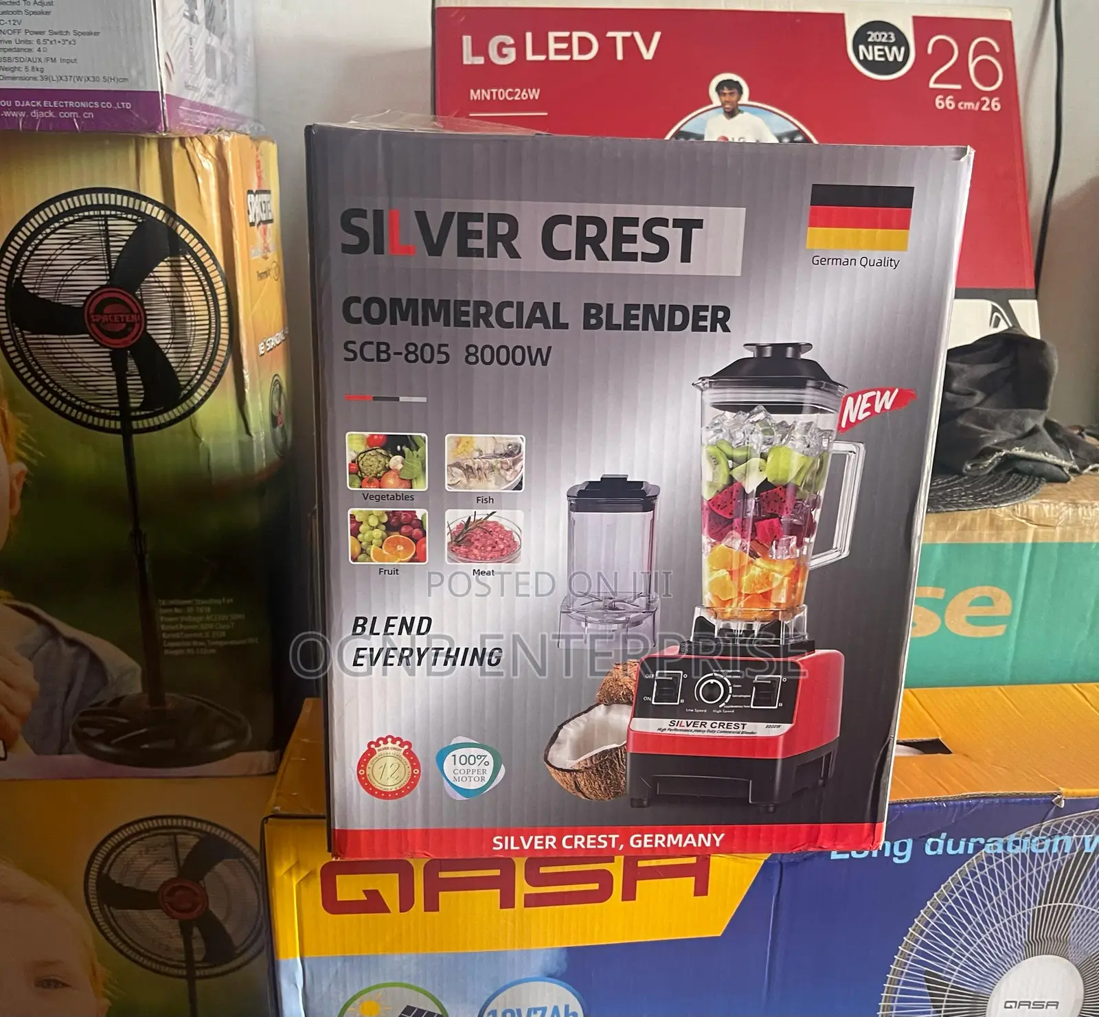 Silver Crest Commercial Blender