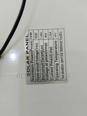 Solar Rechargeable Fan With Panel 16inches
