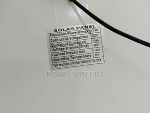 16inch Solar Rechargeable Fan With Panel