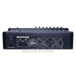 8 Channels Powered Mixer With Equalizer
