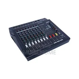 8 Channels Powered Mixer With Equalizer