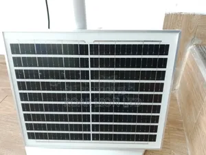 16inches Solar Rechargeable Fan With Panel