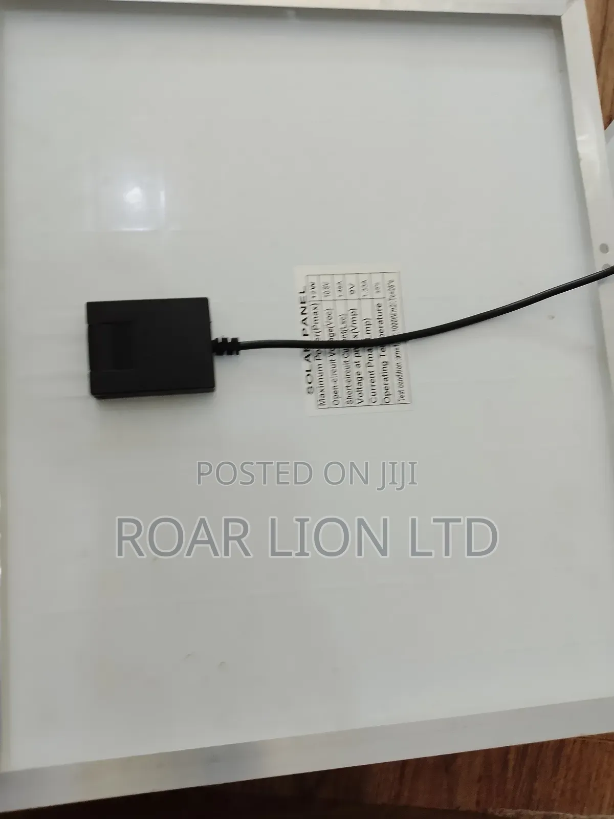 16inches Solar Rechargeable Fan With Panel