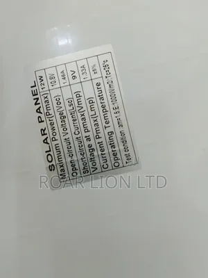 16inches Solar Rechargeable Fan With Panel