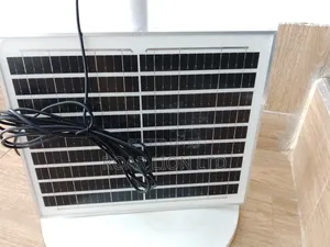 16inch Solar Rechargeable Fan With Panel