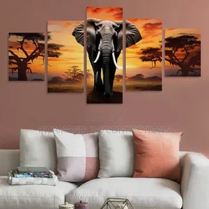 Photo - Elephant Canvas Print
