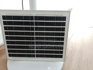 Solar Rechargeable Fan With Panel 16inches
