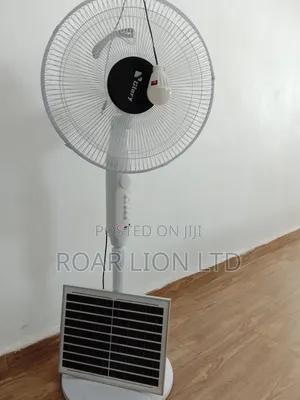 16inch Solar Rechargeable Fan With Panel