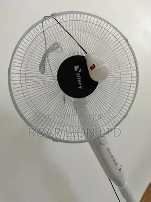 Solar Rechargeable Fan With Panel 16inches