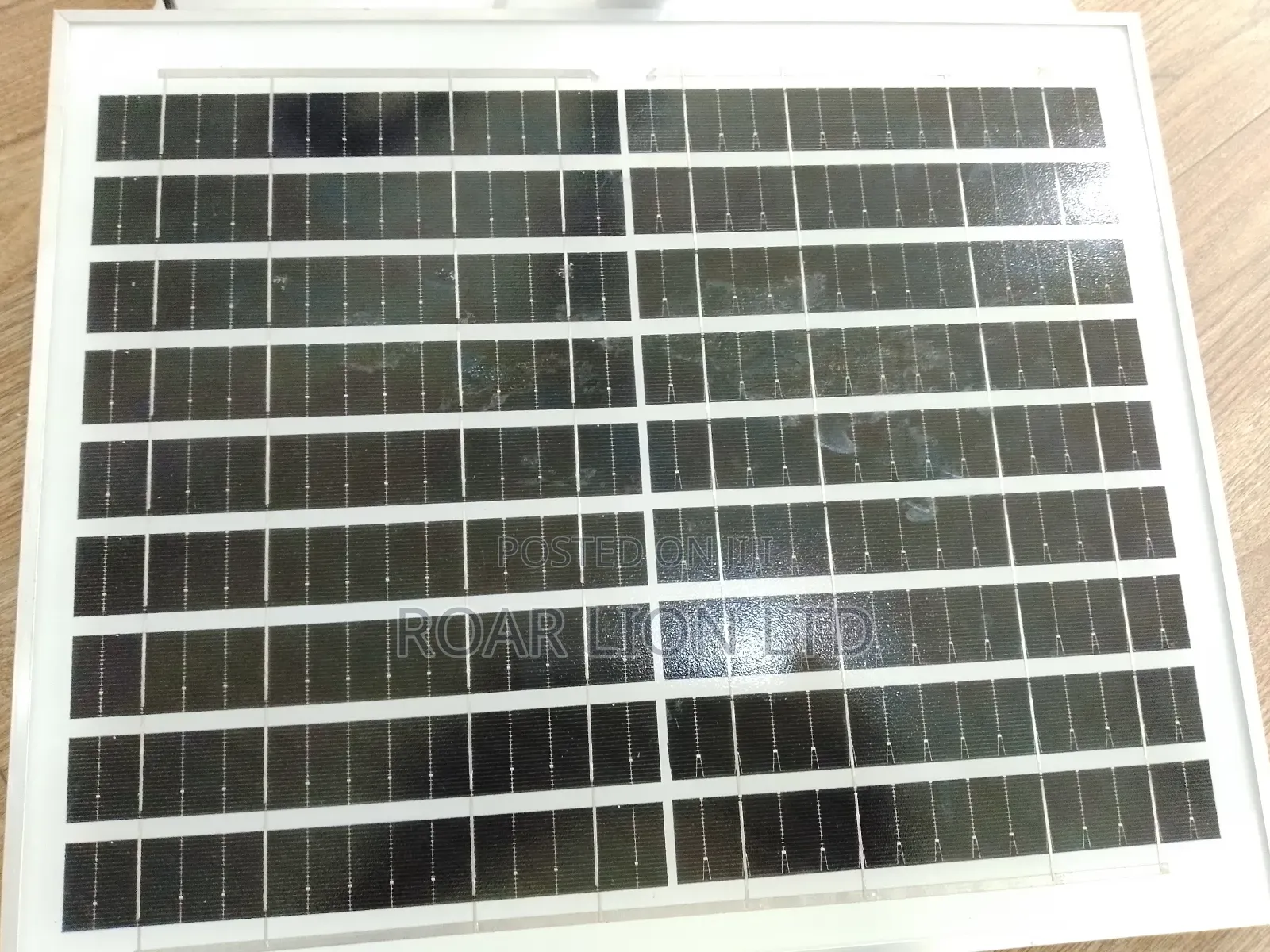 Solar Rechargeable Fan With Panel 16inches