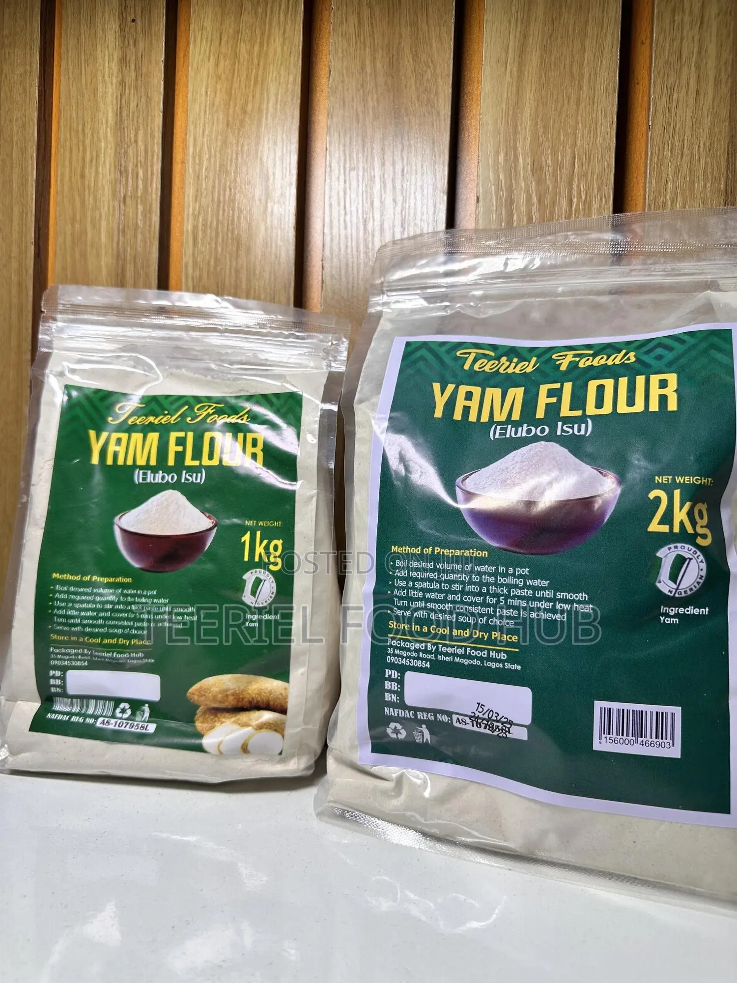 Elubo Isu (Yam Flour)