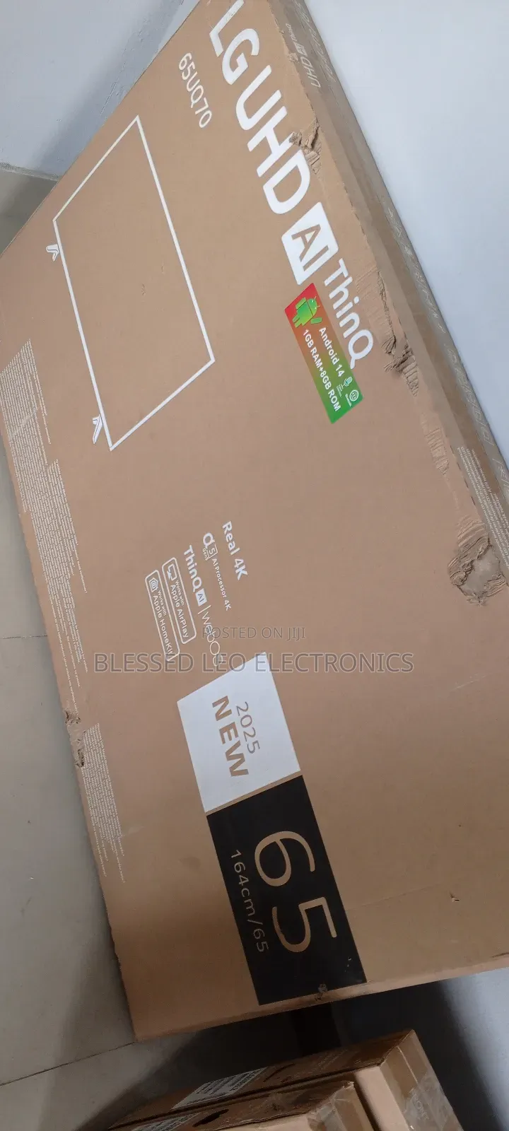 65 Inches With Sharp Control