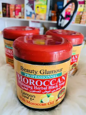 Moroccan Whitening Herbal Black Soap