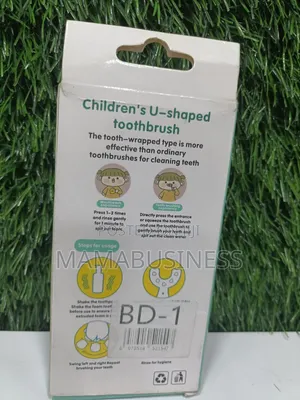 U-shaped Toothbrush Foam Toothpaste Set
